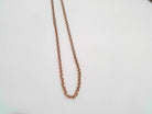 14k rose gold chain w/yellow g - Kelly Wade Jewelers Store