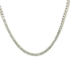 14k white gold long diamond te - Kelly Wade Jewelers Store