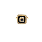 14k yellow gold diamond and bl - Kelly Wade Jewelers Store