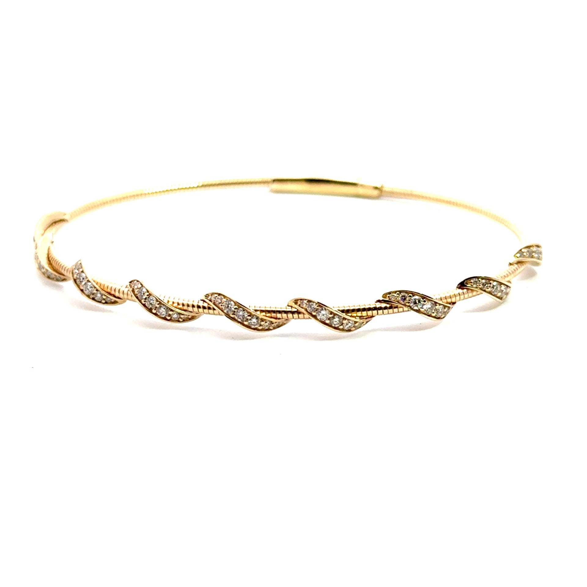 14k yellow gold flexible brace - Kelly Wade Jewelers Store