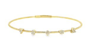 14k yellow gold flexible brace - Kelly Wade Jewelers Store