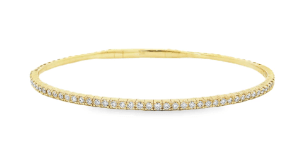 14k yellow gold flexible half - Kelly Wade Jewelers Store