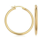 14k yellow gold hoop earrings - Kelly Wade Jewelers Store