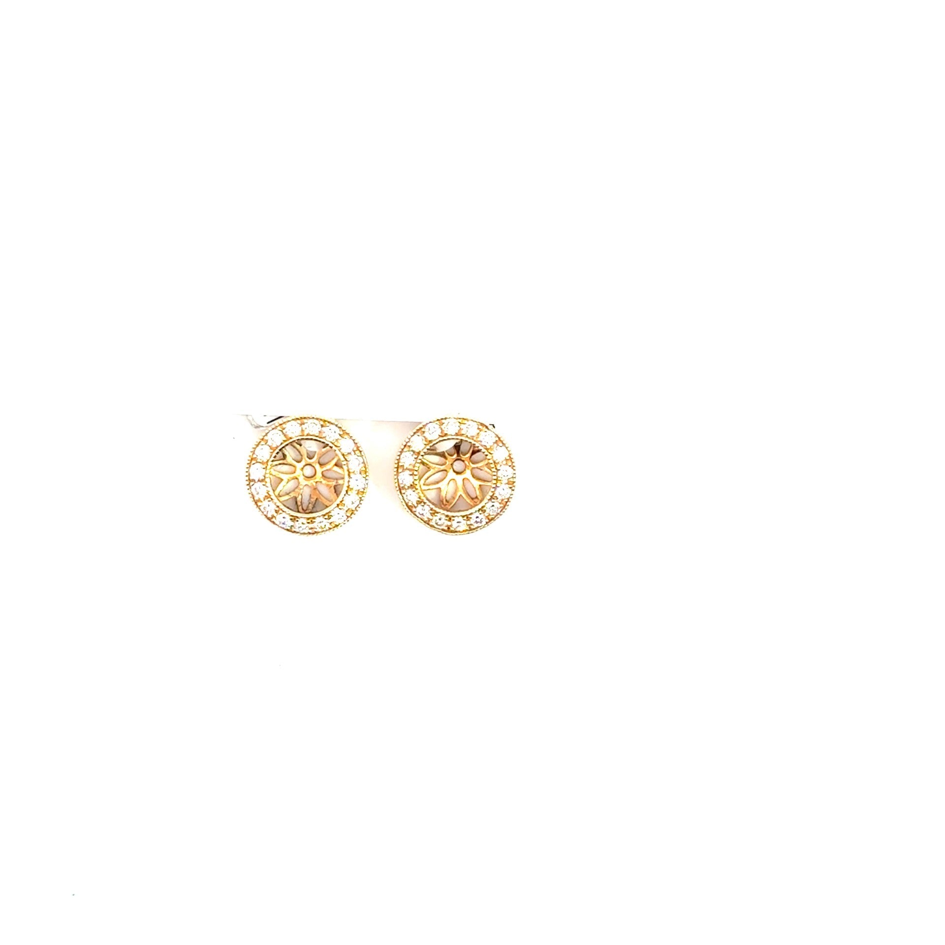 14k yellow gold miligrain beze - Kelly Wade Jewelers Store