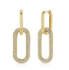 14k yellow gold pave diamond o - Kelly Wade Jewelers Store