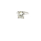 18k white gold cushion cut dia - Kelly Wade Jewelers Store