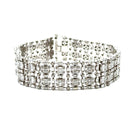 18k white gold illusion set di - Kelly Wade Jewelers Store