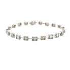 18k white gold illusion set di - Kelly Wade Jewelers Store