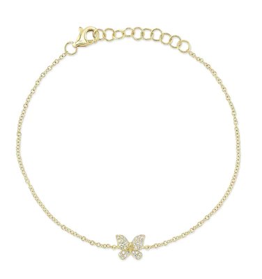 Butterfly Diamond Bracelet - Kelly Wade Jewelers Store