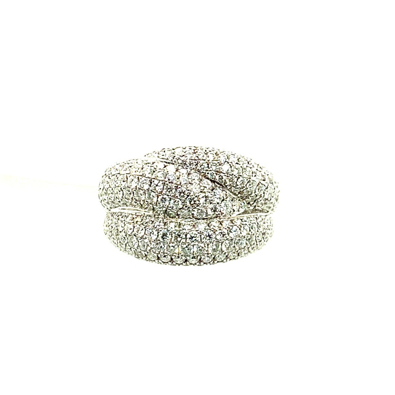 Crossover Diamond Ring - Kelly Wade Jewelers Store