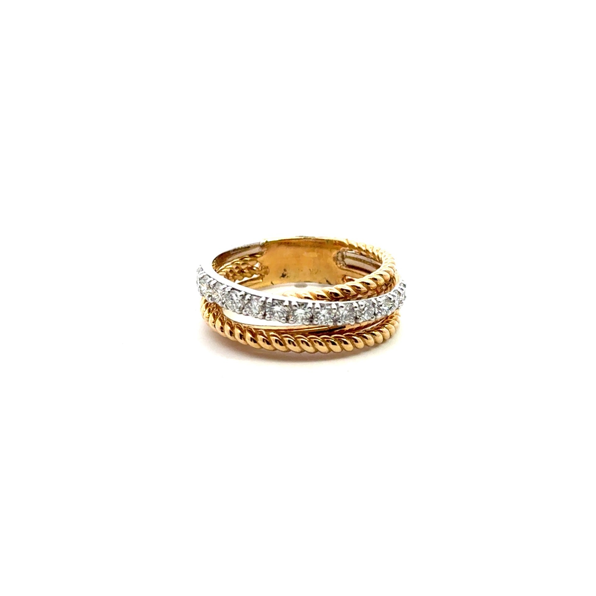 Crossover Multi - Band Ring - Kelly Wade Jewelers Store