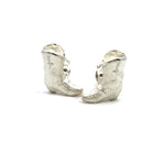 Deakin and Francis Silver Cowboy Boot Cufflinks - Kelly Wade Jewelers Store