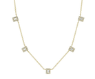 Diamond Baguette Necklace - Kelly Wade Jewelers Store