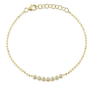 Diamond Bezel Chain Bracelet - Kelly Wade Jewelers Store