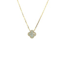 Diamond Clover Pendant Necklace - Kelly Wade Jewelers Store