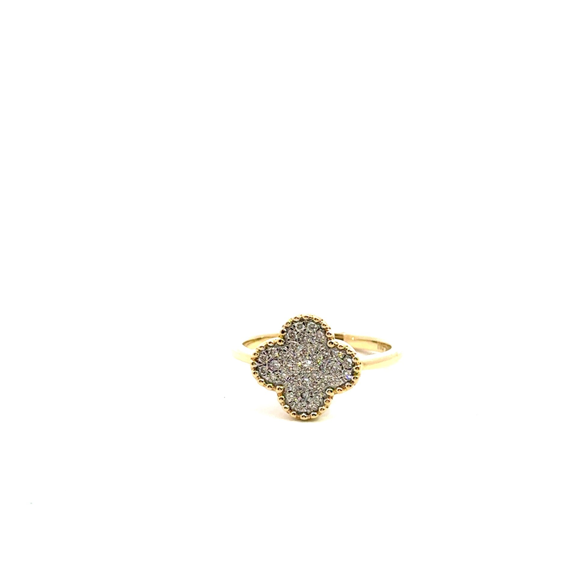 Diamond Clover Ring - Kelly Wade Jewelers Store