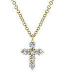 Diamond Cross on Chain Necklace - Kelly Wade Jewelers Store