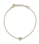 Diamond Heart Bracelet - Kelly Wade Jewelers Store