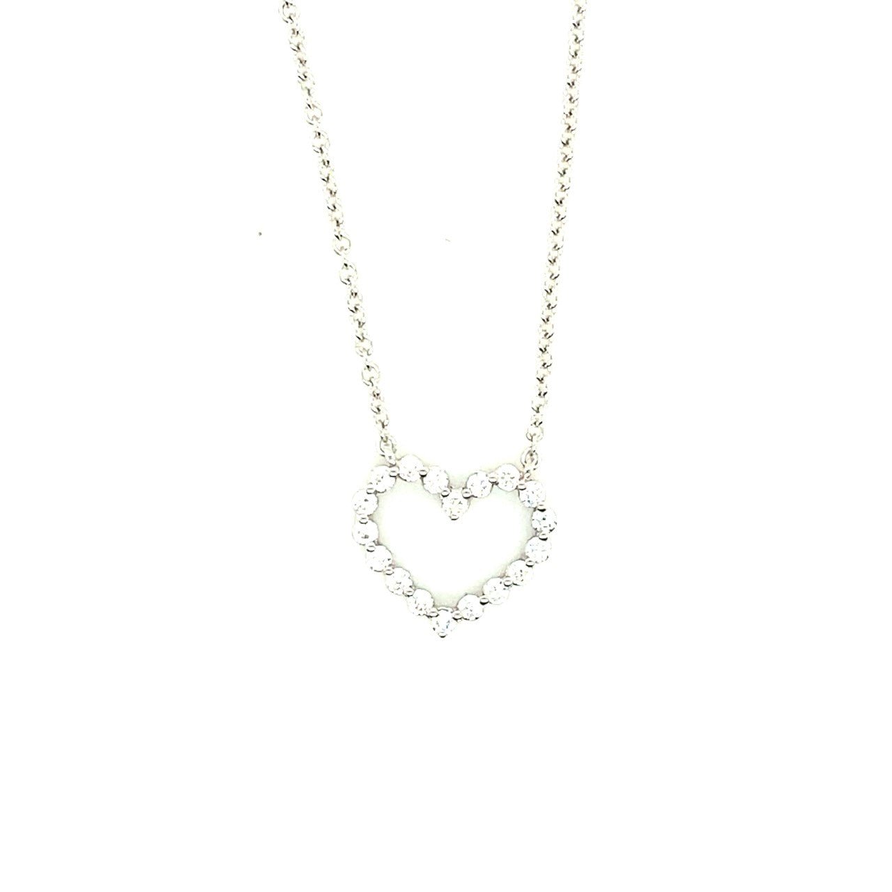 Diamond Heart Necklace - Kelly Wade Jewelers Store