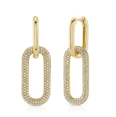 Diamond Hoops - Kelly Wade Jewelers Store