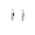 Diamond Inside Out Hoops - Kelly Wade Jewelers Store