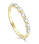 Emerald Cut Diamond Band - Kelly Wade Jewelers Store