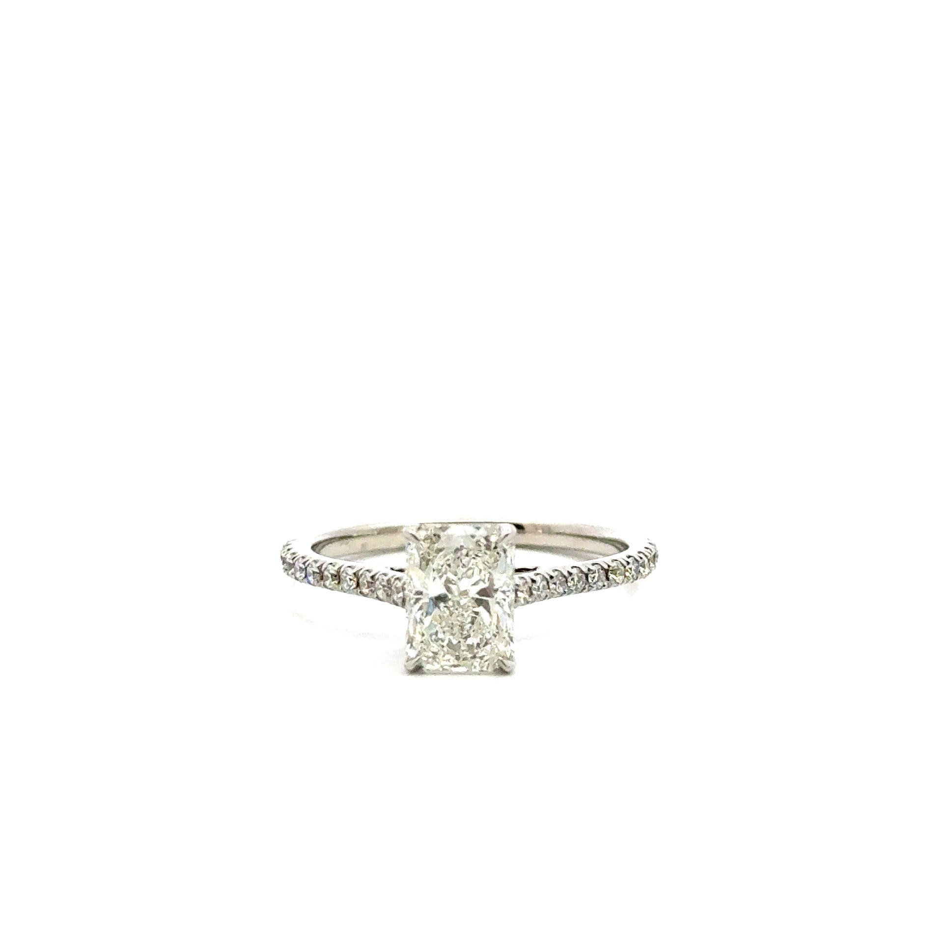 Emerald Cut Diamond Engagement Ring - Kelly Wade Jewelers Store