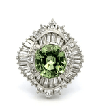 Garnet & Diamnd Ring - Kelly Wade Jewelers Store