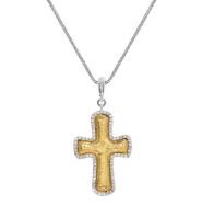 Gurhan 24k yellow gold cross w - Kelly Wade Jewelers Store