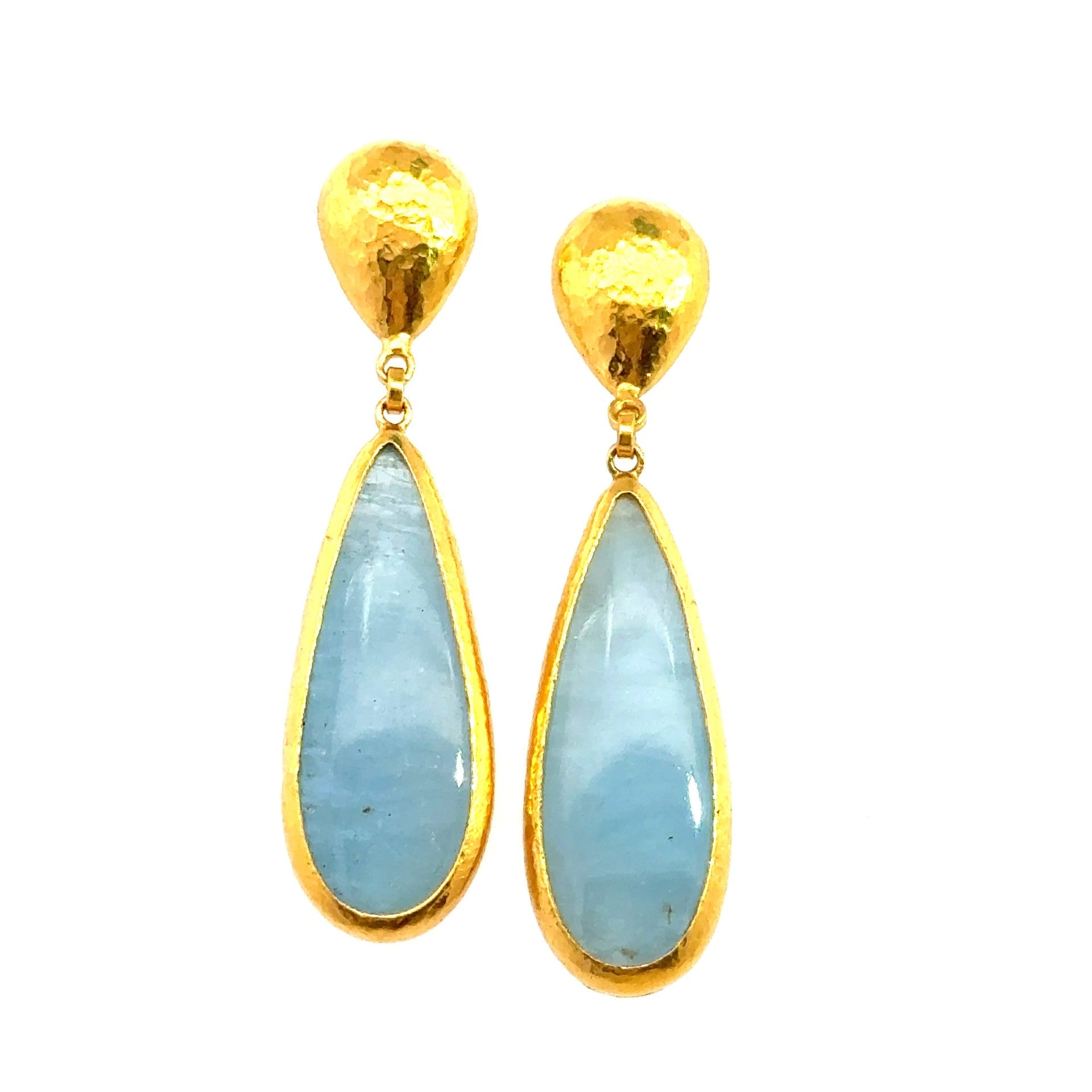 Gurhan Aquamarine Drop Earrings - Kelly Wade Jewelers Store