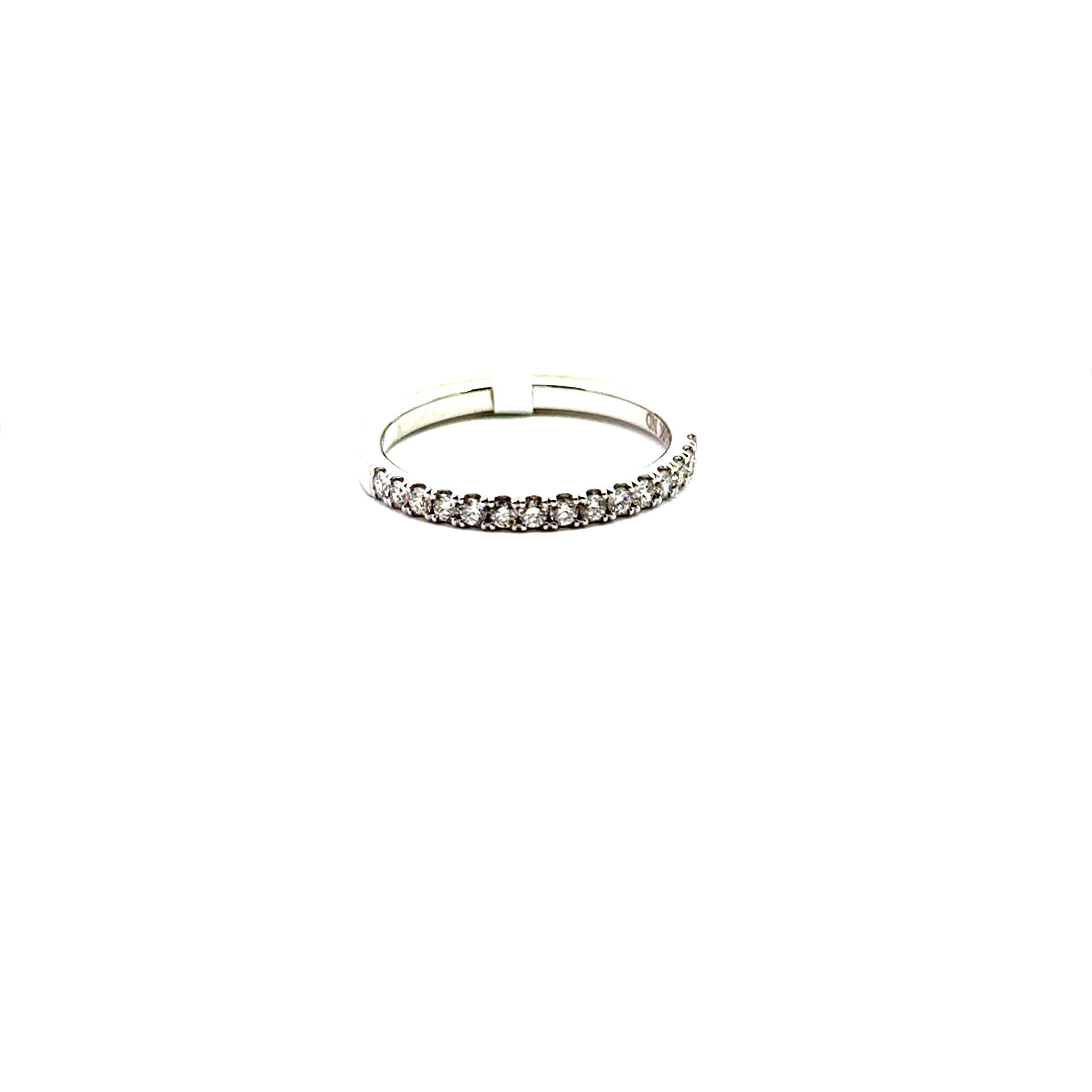 Half - Way Eternity Diamond Band - Kelly Wade Jewelers Store