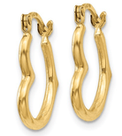 Heart Hoop Earrings - Kelly Wade Jewelers Store