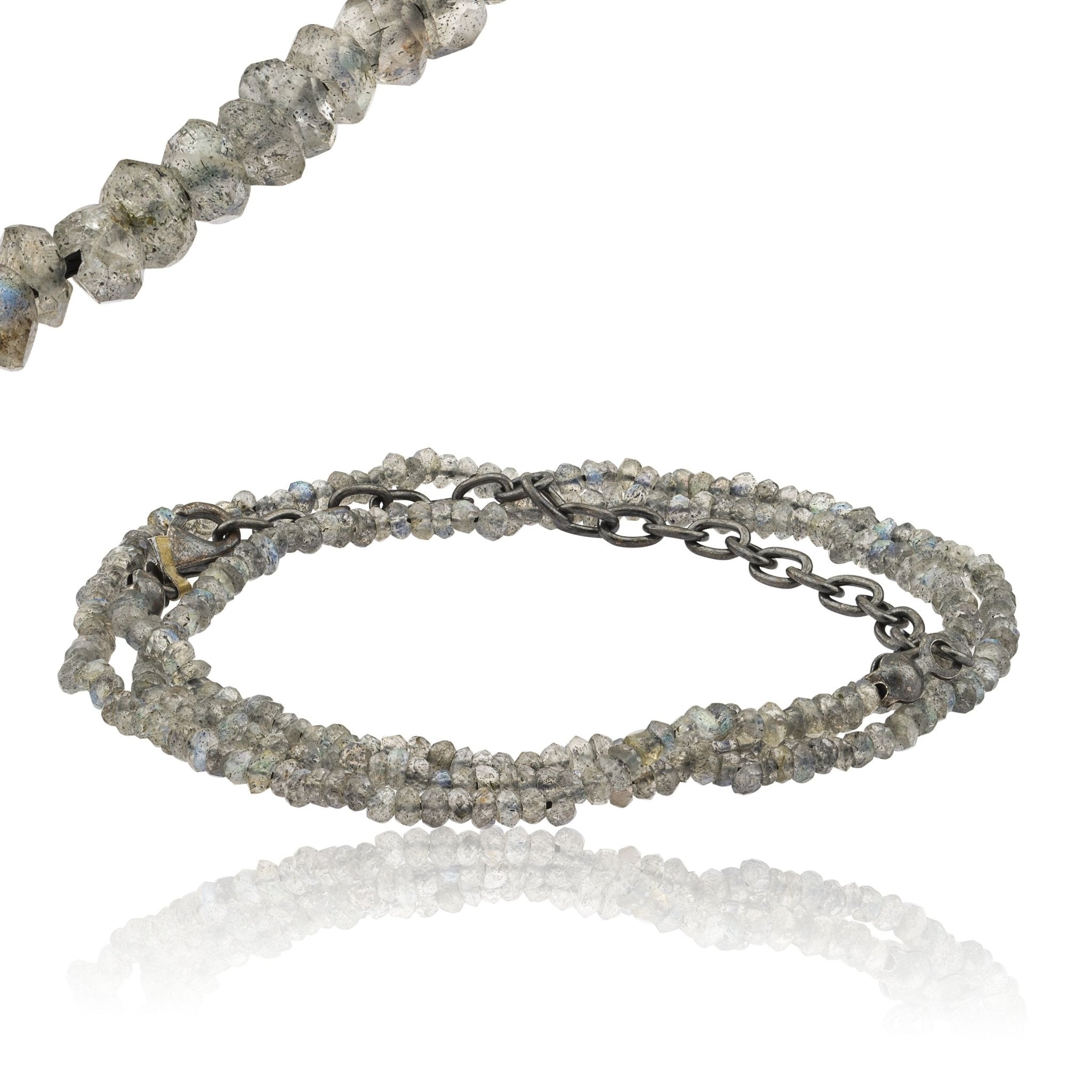 Lika Behar Labradorite Long Beaded Necklace - Kelly Wade Jewelers Store
