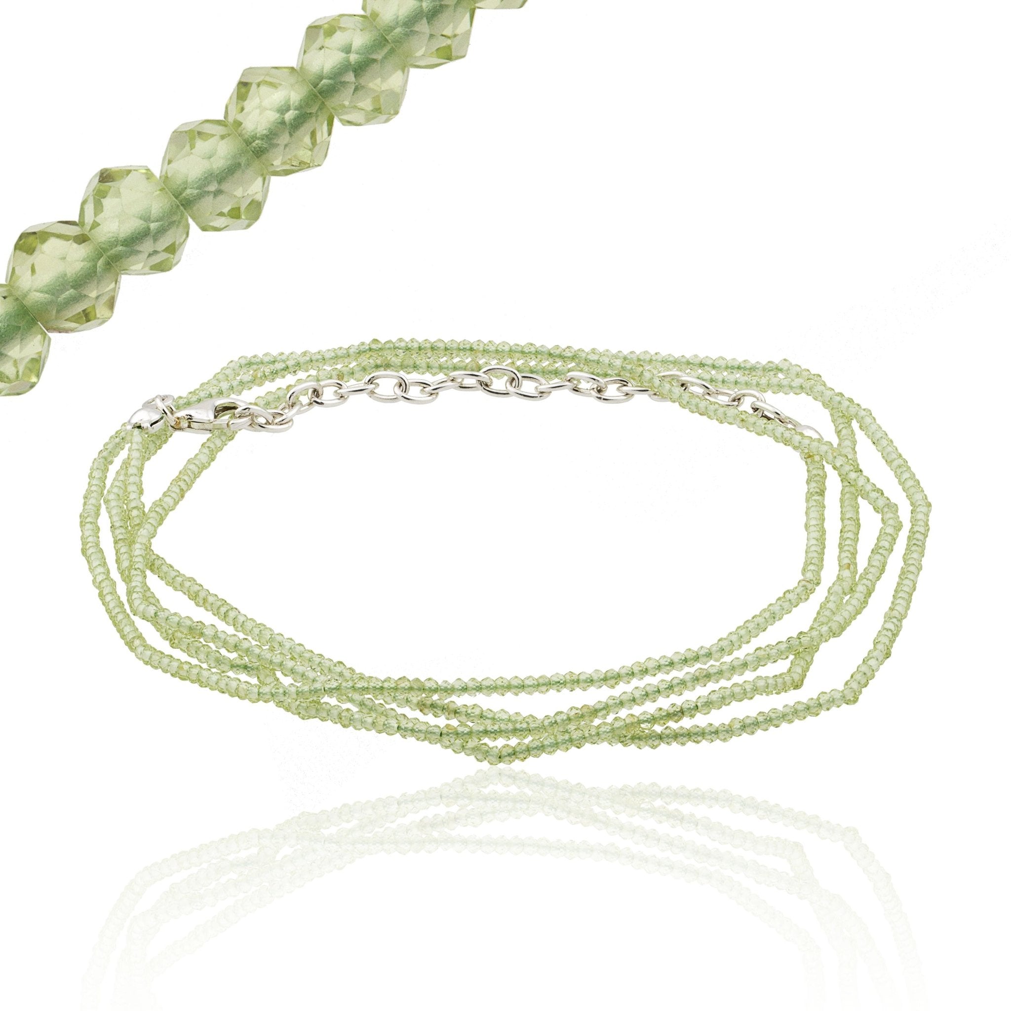 Lika Behar Peridot Beaded Necklace - Kelly Wade Jewelers Store