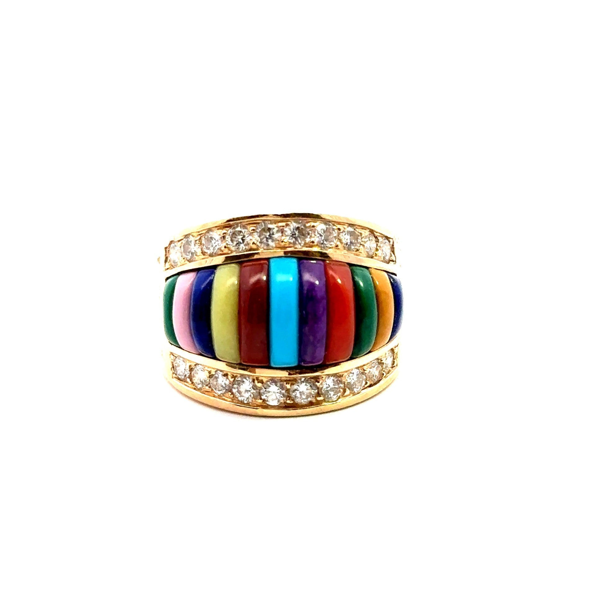 Multi - Colored Dome Ring - Kelly Wade Jewelers Store