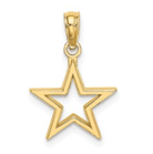 Open Star Charm - Kelly Wade Jewelers Store