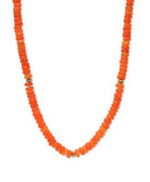 Orange Opal Beaded Necklace - Kelly Wade Jewelers Store