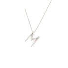 Pave Diamond "M" Chain Necklace - Kelly Wade Jewelers Store