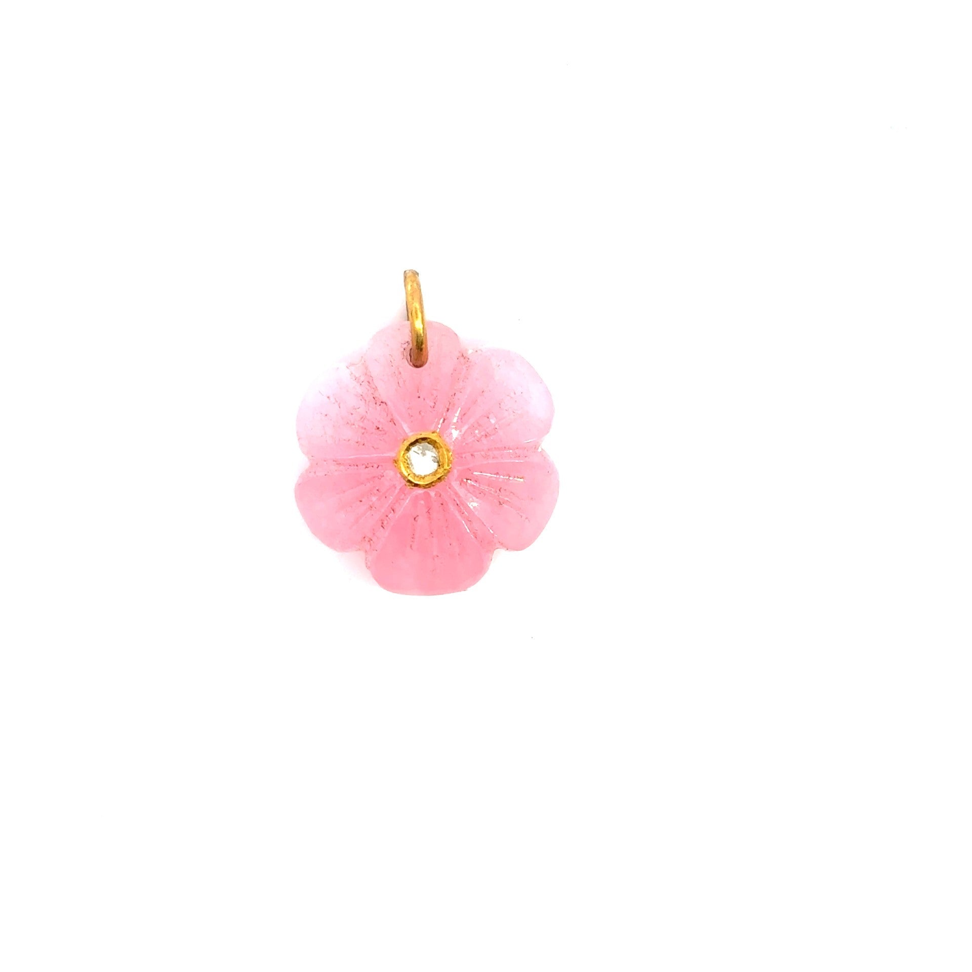 Pink Flower Charm - Kelly Wade Jewelers Store