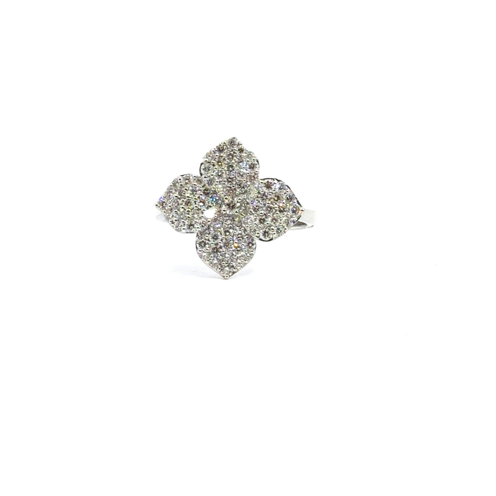 Piranesi Diamond Flower Ring - Kelly Wade Jewelers Store