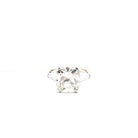 Platinum cushion cut diamond w - Kelly Wade Jewelers Store