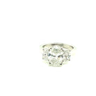 Platinum oval diamond center - Kelly Wade Jewelers Store