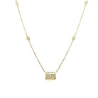 Radiant Cut Diamond Necklace - Kelly Wade Jewelers Store