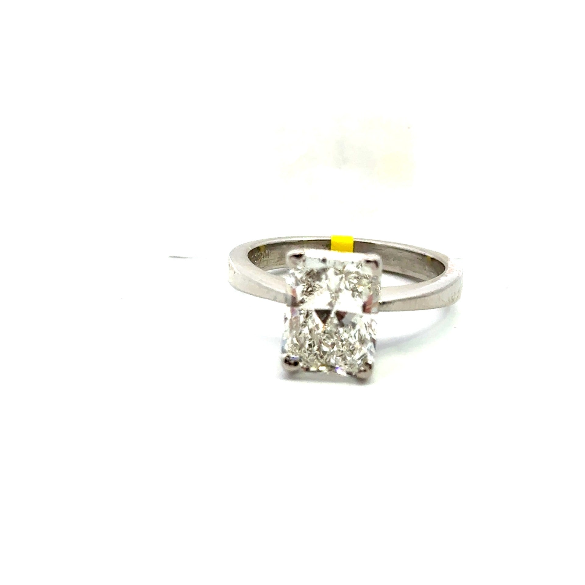 Radiant Diamond Solitaire Ring - Kelly Wade Jewelers Store