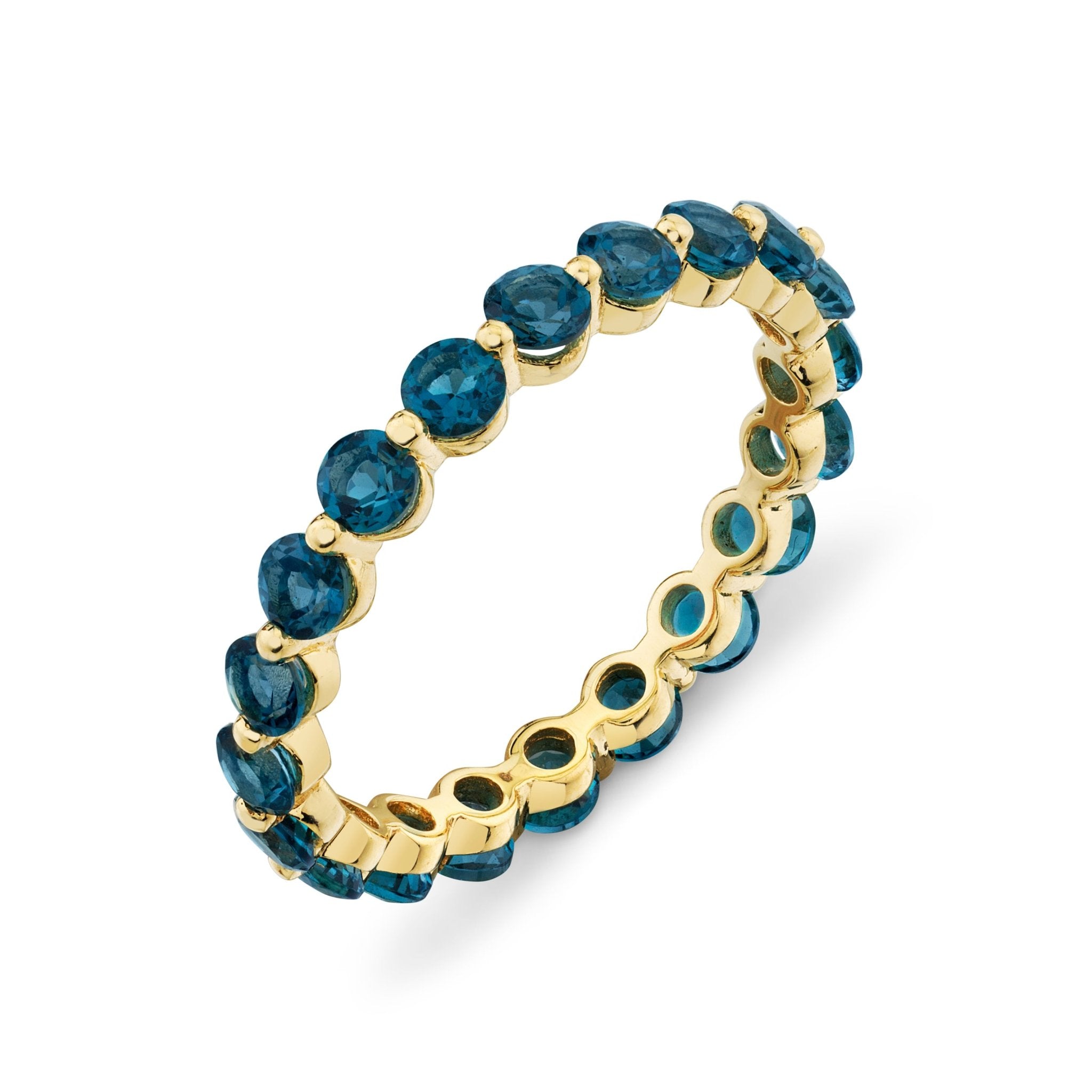 Sloane Street London Blue Eternity Ring - Kelly Wade Jewelers Store