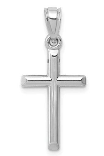 White Gold Cross Pendant - Kelly Wade Jewelers Store