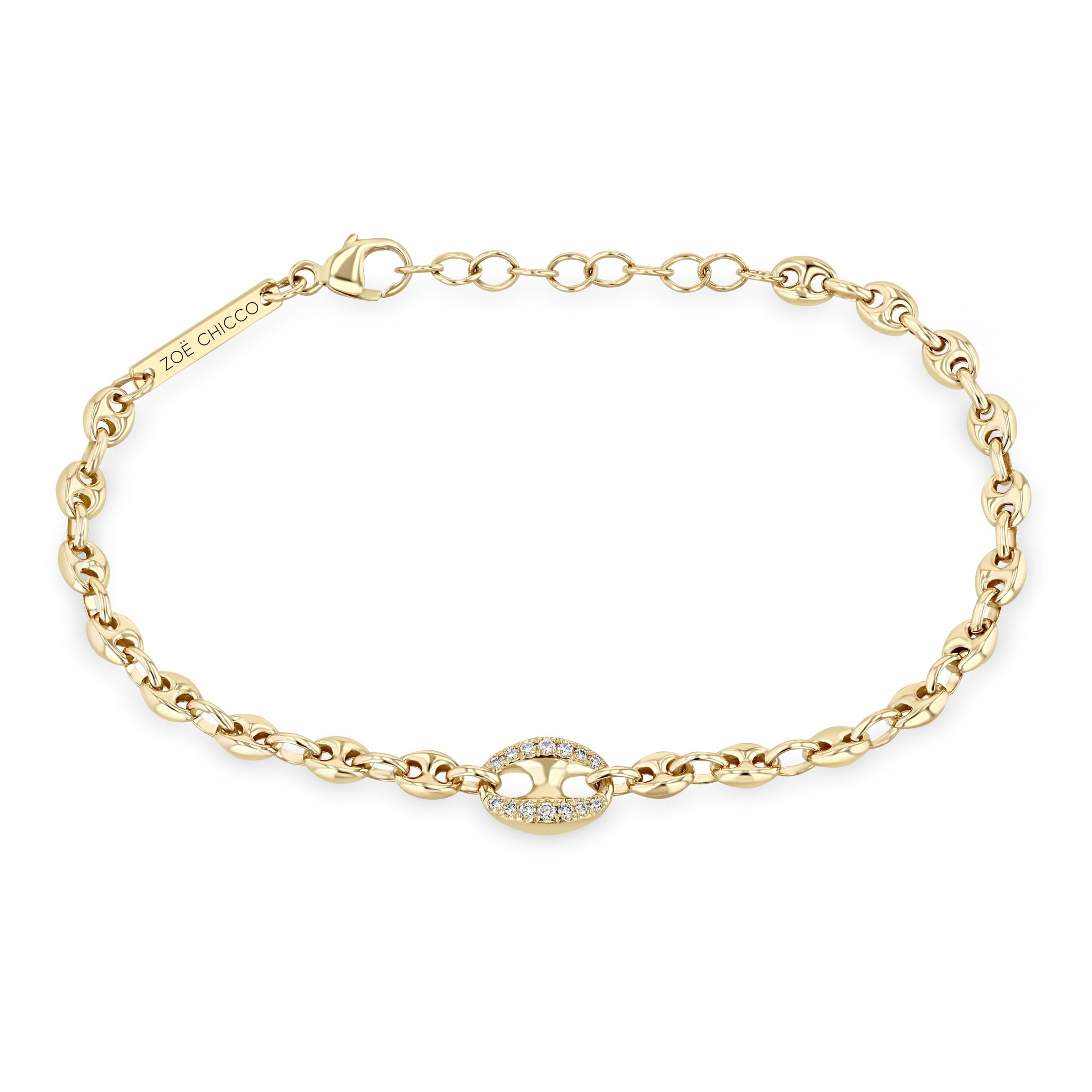 Zoe Chicco 14k yellow gold sin - Kelly Wade Jewelers Store