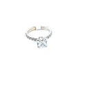 18k white gold cushion cut dia - Kelly Wade Jewelers Store