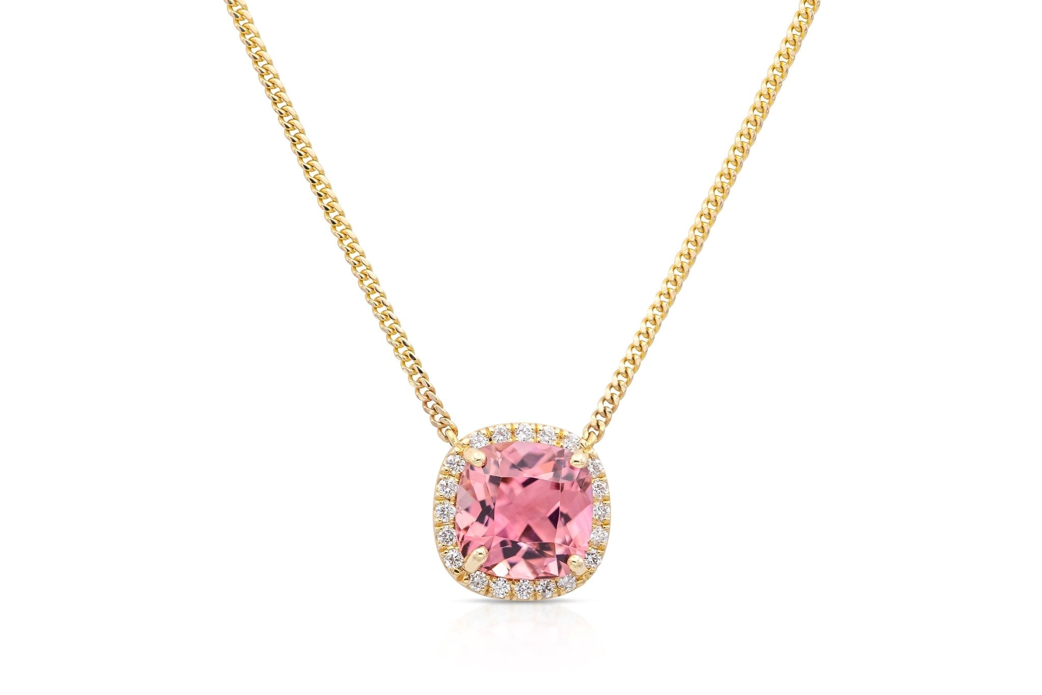 Pink Topaz Necklace - Kelly Wade Jewelers Store