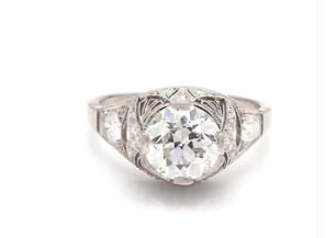 Platinum 2.02ctw F VS2 Old Eur - Kelly Wade Jewelers Store
